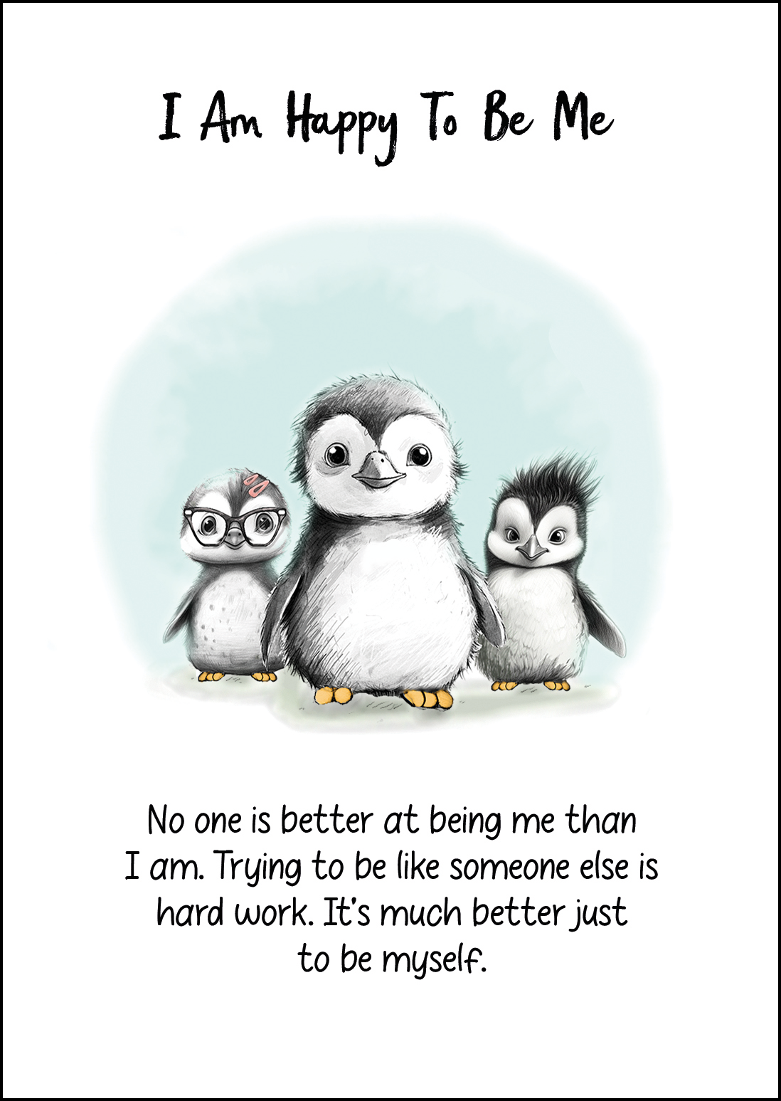Your Inner Penguin - 52 Positive Affirmation Card Deck